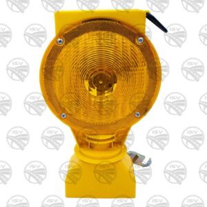 Lámpara de Destello con Panel Solar